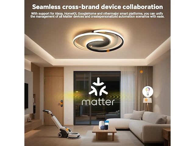 Bayht plafondlamp met afstandsbediening - afbeelding 4 van  4