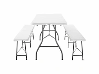 Bayreuth biertent set 180 cm - afbeelding 3 van  8