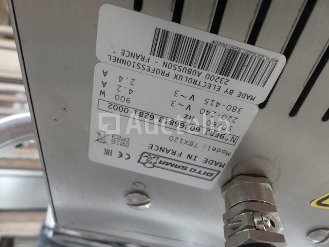 Bazooka op dito sama tbx120 rvs trolley - afbeelding 2 van  5