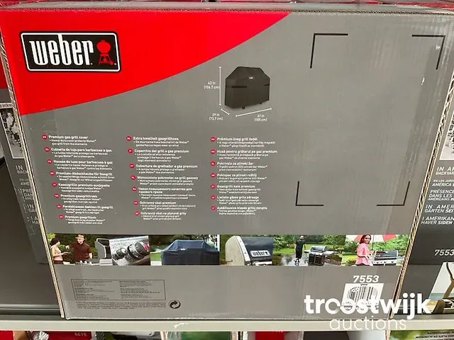 Bbq accessory hoes voor weber spirit en genesis reeks - afbeelding 2 van  2