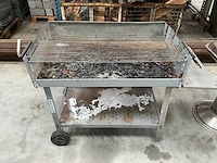 Bbq, buffetbak, werktafel inox - afbeelding 2 van  7