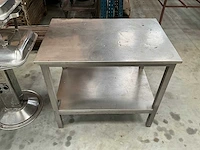 Bbq, buffetbak, werktafel inox - afbeelding 4 van  7