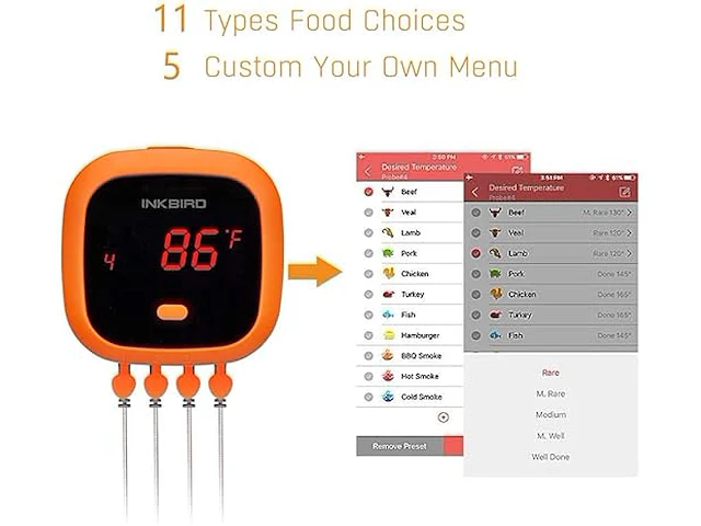 Bbq thermometer - afbeelding 2 van  6