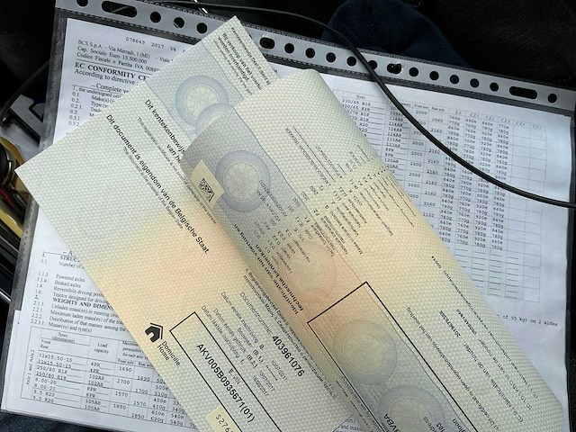 Bcs volcan k 105 arh2/3 kniktractor - afbeelding 5 van  13