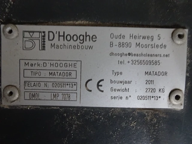 Beachcleaner d'hooghe - afbeelding 2 van  13