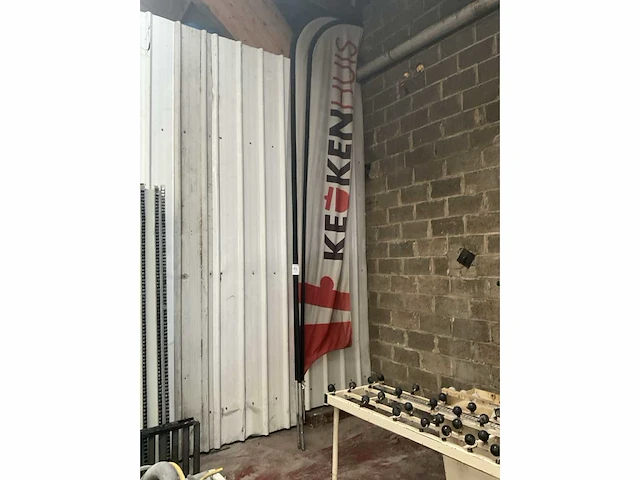 Beachvlag (3x) - afbeelding 2 van  2