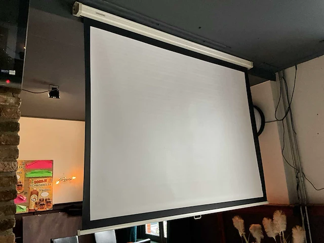 Beamer optoma daessgn+ projectiescherm projecta - afbeelding 4 van  6