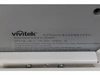 Beamer vivitek d795wt + projectiescherm - afbeelding 4 van  8