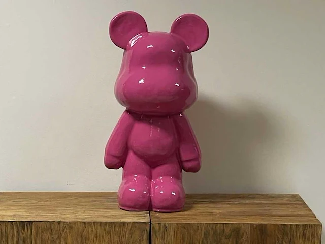 Bear h50cm pink - afbeelding 1 van  1