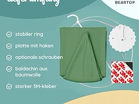 Beartop luifel kinderkamer beige - afbeelding 3 van  3