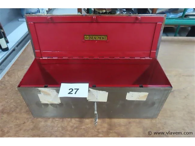 Beaumont geldkoffer 39x13x13cm - afbeelding 1 van  3