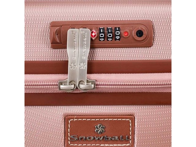 Beautycase - met cijferslot - roze - afbeelding 3 van  5