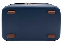 Beautycase - snowball - met cijferslot - blauw - afbeelding 6 van  8