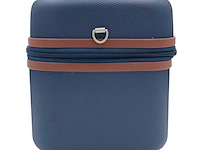 Beautycase - snowball - met cijferslot - blauw - afbeelding 7 van  7