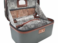 Beautycase - snowball - met cijferslot - grijs - afbeelding 1 van  6