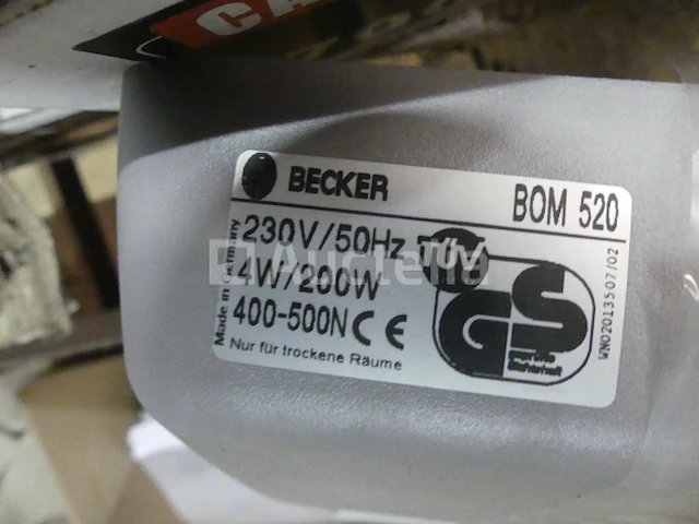 Becker bom 520 garagedeur motor - afbeelding 4 van  4