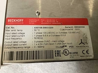 Beckhoff ax5106-0000-0200 servo drive - afbeelding 5 van  6