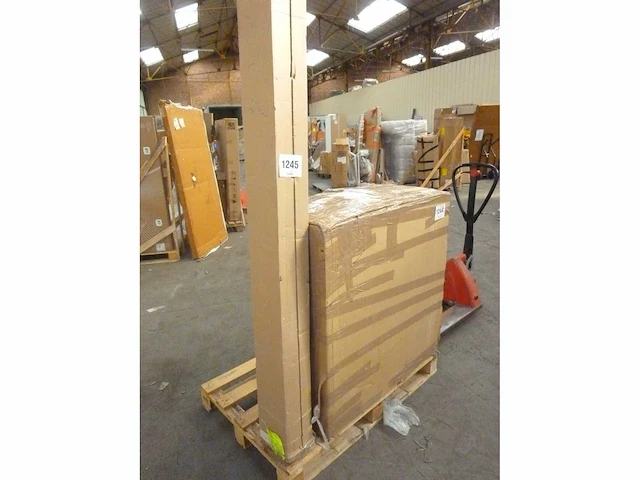 Bed 140 x 200 cm - sonoma en wit - afbeelding 6 van  12