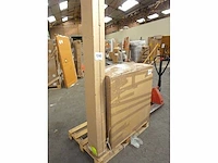 Bed 140 x 200 cm - sonoma en wit - afbeelding 6 van  12