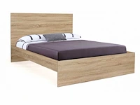 Bed 140x190 met hoofdeinde en boxspring - afbeelding 2 van  9