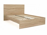 Bed 140x190 met hoofdeinde en boxspring - afbeelding 3 van  9