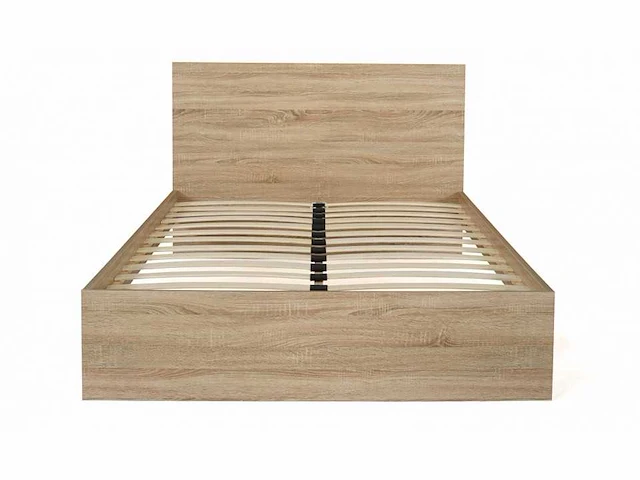 Bed 140x190 met hoofdeinde en boxspring - afbeelding 5 van  9