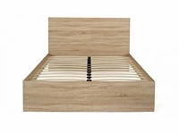 Bed 140x190 met hoofdeinde en boxspring - afbeelding 5 van  9
