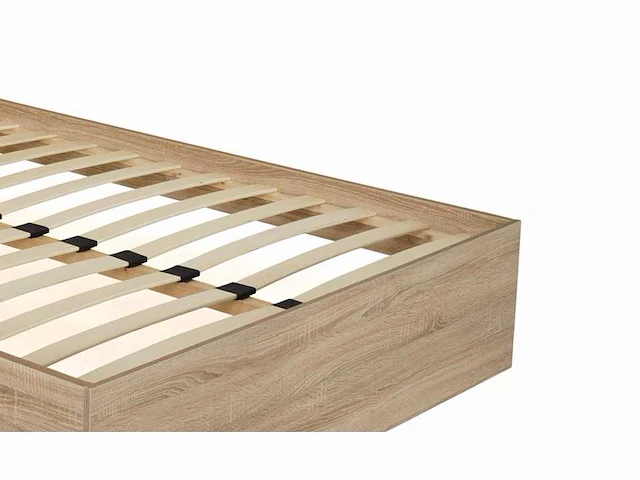 Bed 140x190 met hoofdeinde en boxspring - afbeelding 6 van  9