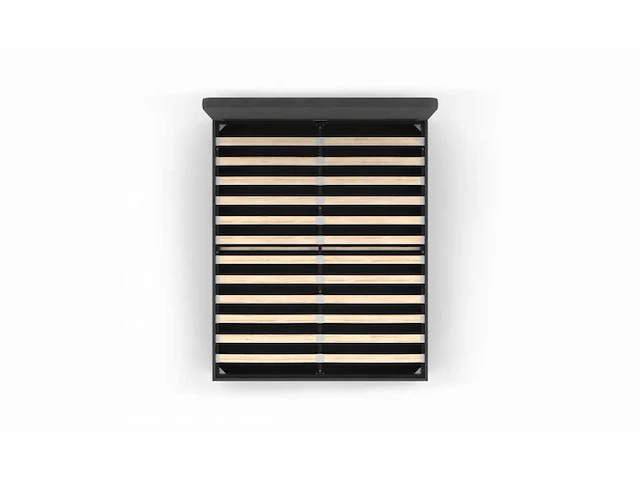 Bed 160 x 200 cm - grijs fluweel - afbeelding 7 van  8