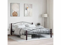 Bed 160x200 cm - zwart metaal - afbeelding 2 van  6