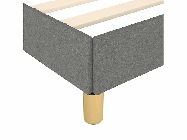 Bed 80x200 cm - donkergrijze stof (x2) - afbeelding 10 van  11