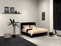 Bed dana - 180 x 200 & bed dana- 160 x 200 zwart (5x) - afbeelding 1 van  3