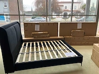 Bed dana - 180 x 200 & bed dana- 160 x 200 zwart (5x) - afbeelding 3 van  3