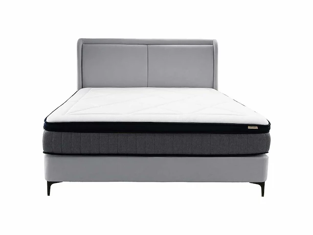 Bed dana lichtgrijs & lyla blauw - 160x200 (5x) - afbeelding 3 van  7
