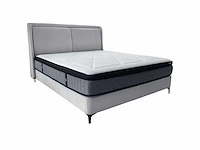 Bed dana lichtgrijs & lyla blauw - 160x200 (5x) - afbeelding 4 van  7