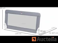 Bed heras bouwhek 120 cm heras bouwhek bed voor kinderen - afbeelding 6 van  6