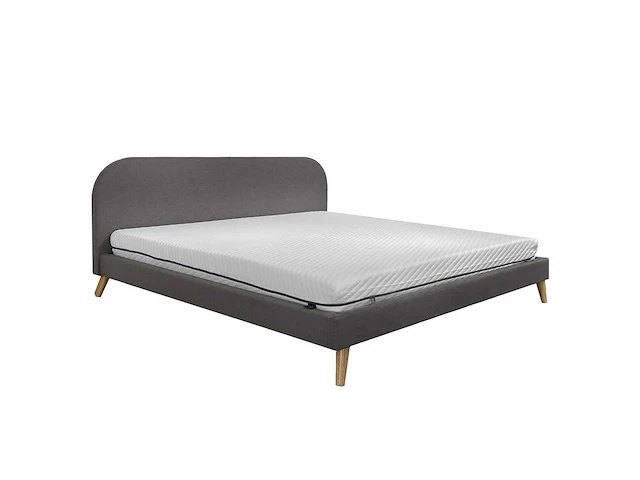 Bed luca- 160 x 200 - grijs (5x) - afbeelding 1 van  8