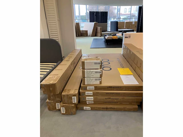 Bed luca- 160 x 200 - grijs (5x) - afbeelding 8 van  8