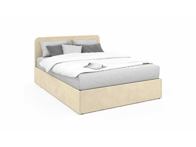 Bed met afgerond hoofdeinde 140 x190 met kist - afbeelding 3 van  9