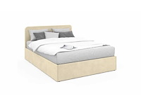 Bed met afgerond hoofdeinde 140 x190 met kist - afbeelding 3 van  9