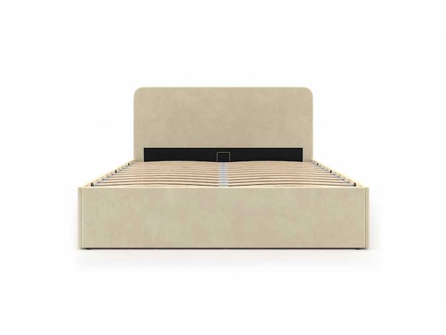 Bed met afgerond hoofdeinde 140 x190 met kist - afbeelding 6 van  9