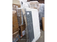 Bed met afgerond hoofdeinde 160x200 - white boucle - afbeelding 9 van  9