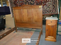 Bed met lattenbodem nachtkastje dressoirkast - afbeelding 10 van  13
