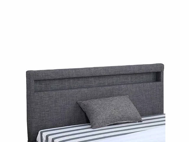 Bed met led verlichting en lattenbodem 120x200cm - afbeelding 4 van  7