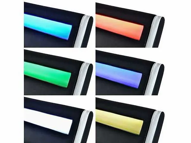 Bed met led verlichting en lattenbodem 180x200 - afbeelding 9 van  9