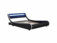 Bed met led verlichting en lattenbodem 180x200 - afbeelding 2 van  9
