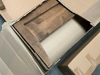 Bed met massief houten frame - afbeelding 3 van  4