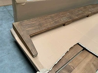 Bed met massief houten frame - afbeelding 4 van  4