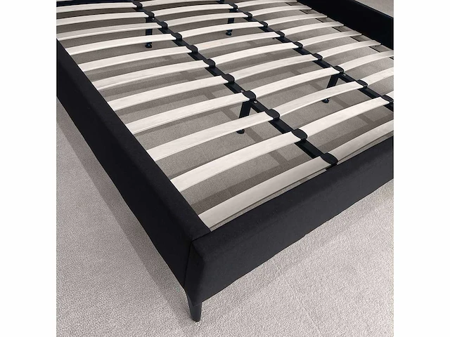 Bed mona- 160 x 200 - zwart (4x) - afbeelding 3 van  8