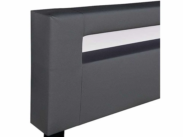 Bed van 160x200 cm met led-verlichting en lattenbodem - afbeelding 6 van  10
